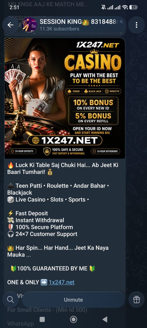 Telegram post acknowledging an incorrect call